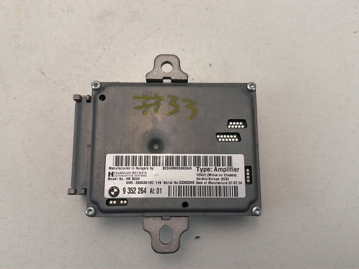 2014-2016 BMW 228i F22 Active Sound Design Amplifier Control Module 9352264 OEM