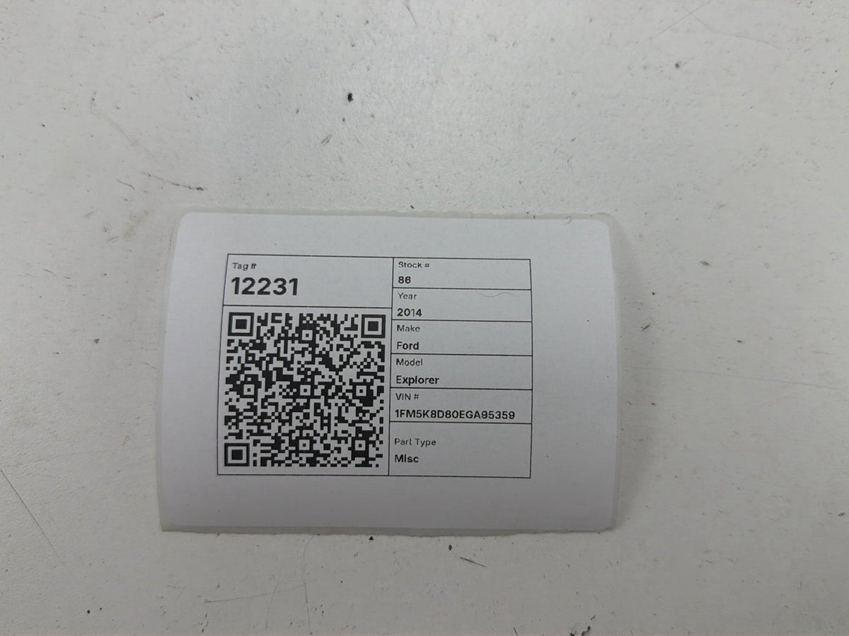 2011-2015 Ford Explorer Cabin Air Temperature Humidity Sensor DB53-19T562-C OEM