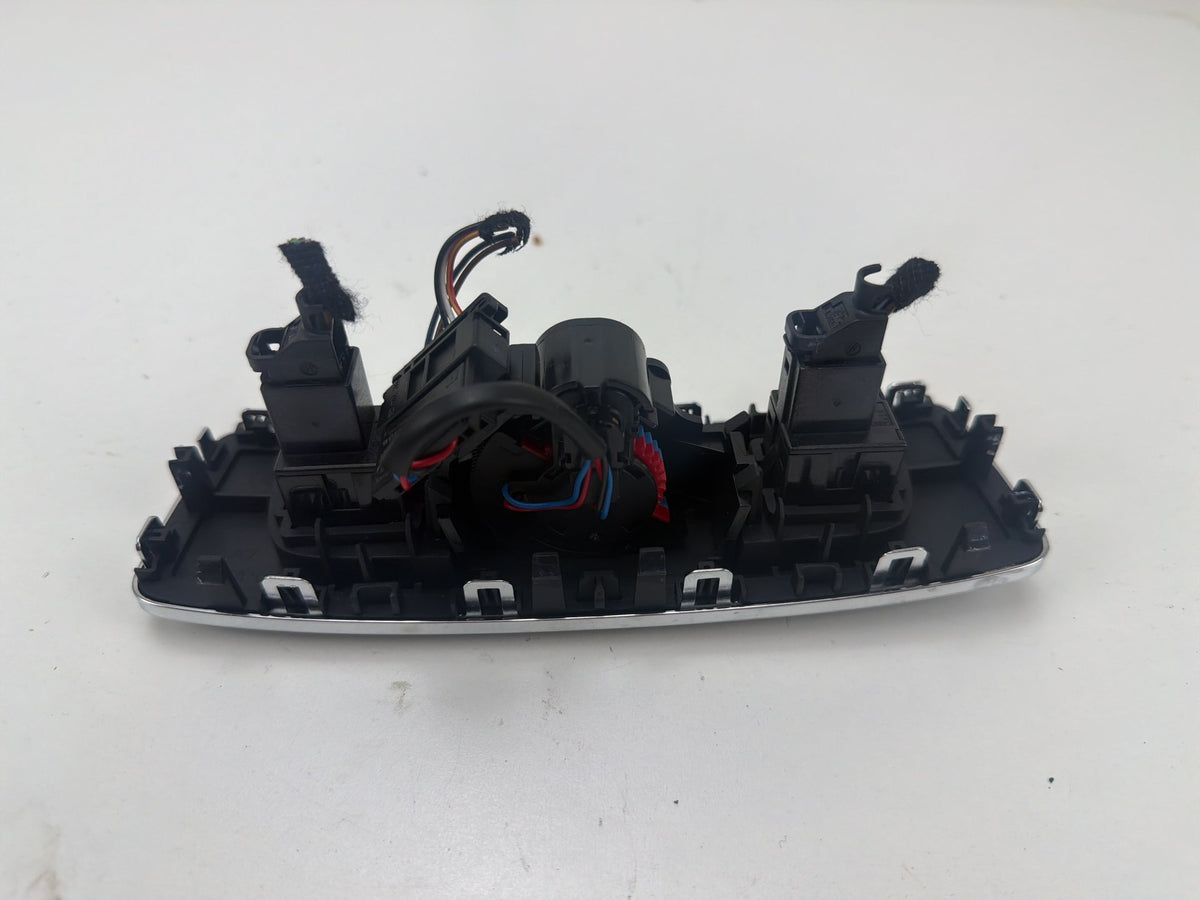2012-2018 Audi A7 Center Console Seat Heater Climate Control Switch Panel OEM