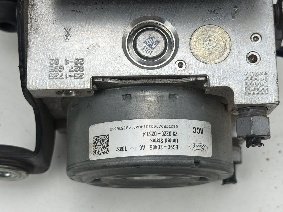 2014-2016 Ford Fusion ABS Anti-Lock Brake Pump Control Module EG9C-2C405-AC OEM