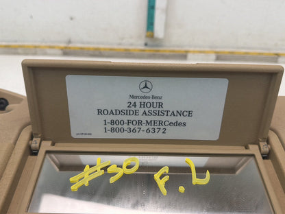 2007-2012 Mercedes-Benz GL450 GL-Class X164 Front Right-Left Sun Visor Pair OEM