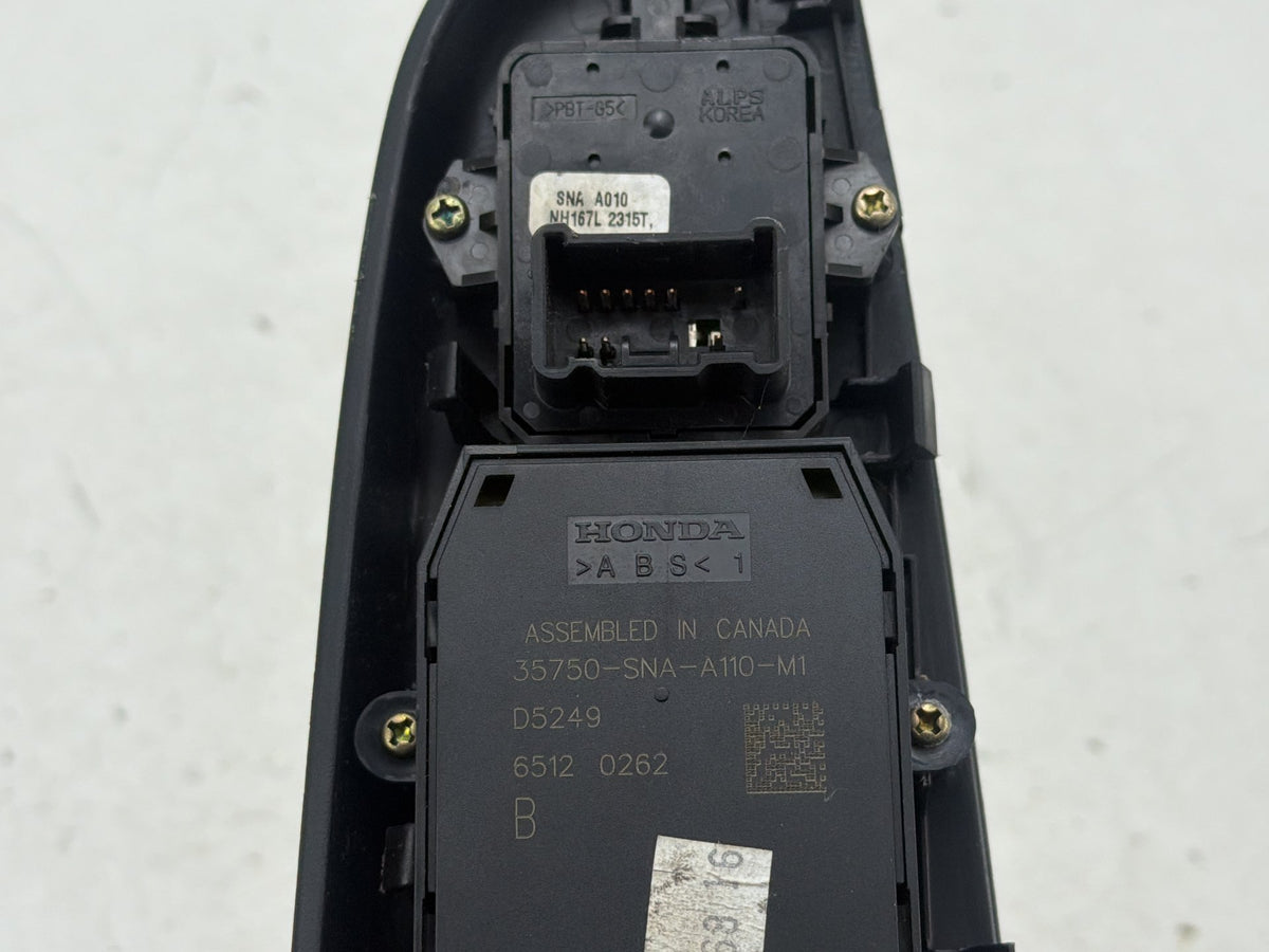 2006-2011 Honda Civic Sedan Front Left Driver Side Master Window Switch OEM