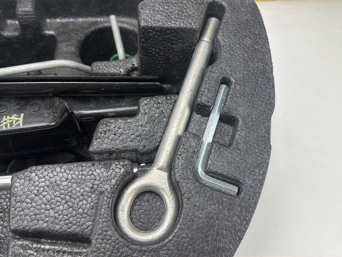 2014-2017 Maserati Ghibli Trunk Spare Wheel Emergency Jack Tool Kit Box OEM