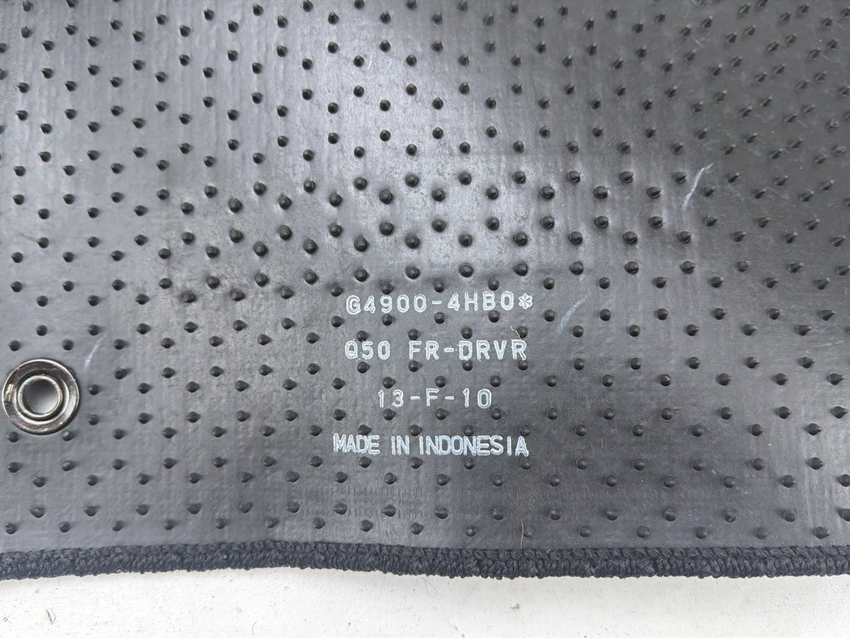 2014-2023 Infiniti Q50 Carpet Floor Mats Set Front Rear OEM