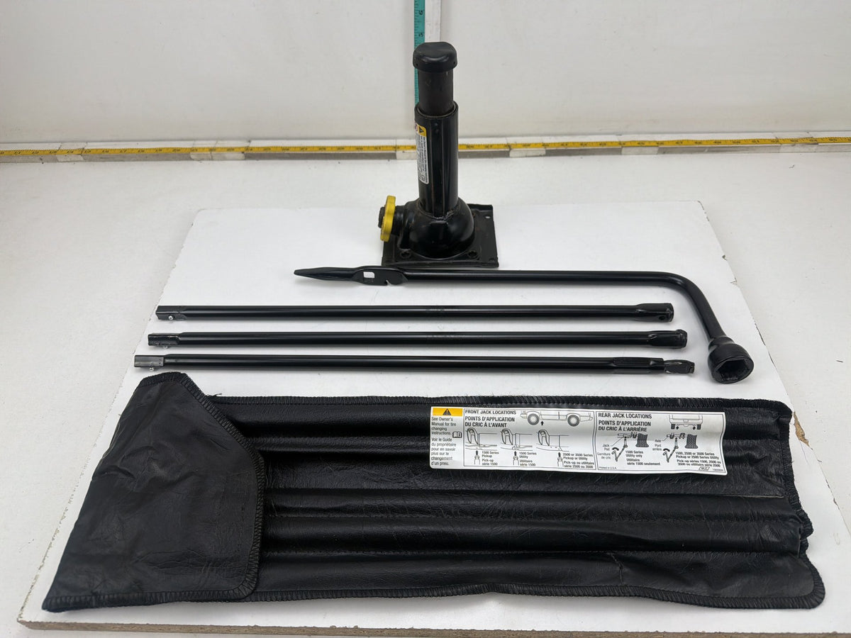 2007-2014 GMC Yukon XL 1500 Emergency Spare Tire Jack Tool Kit Set OEM