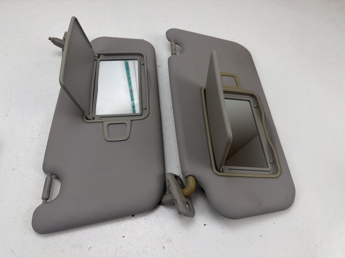 2007-2012 Kia Rondo Front Right & Left Side Sun Visor Pair OEM