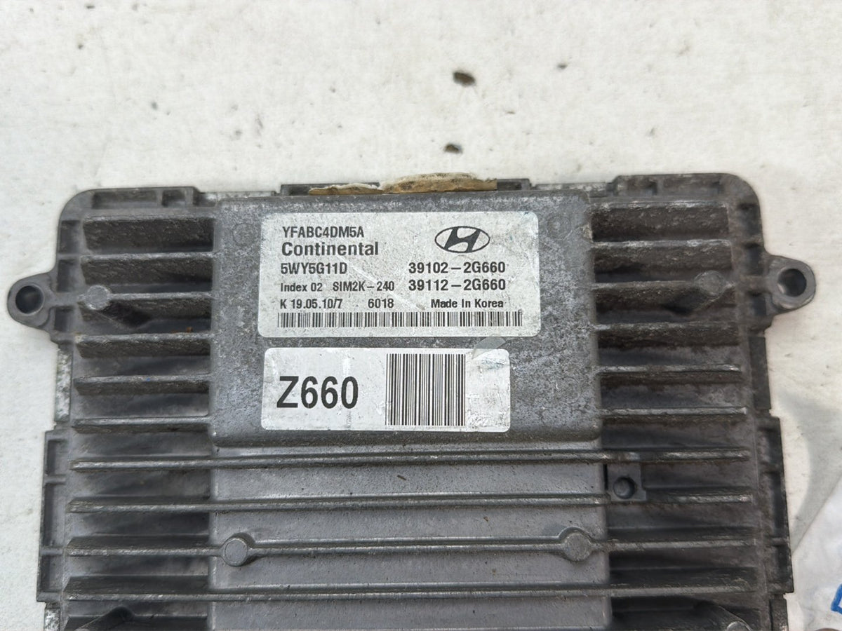 2011 Hyundai Sonata 2.4L Engine Control Module Computer ECU ECM OEM