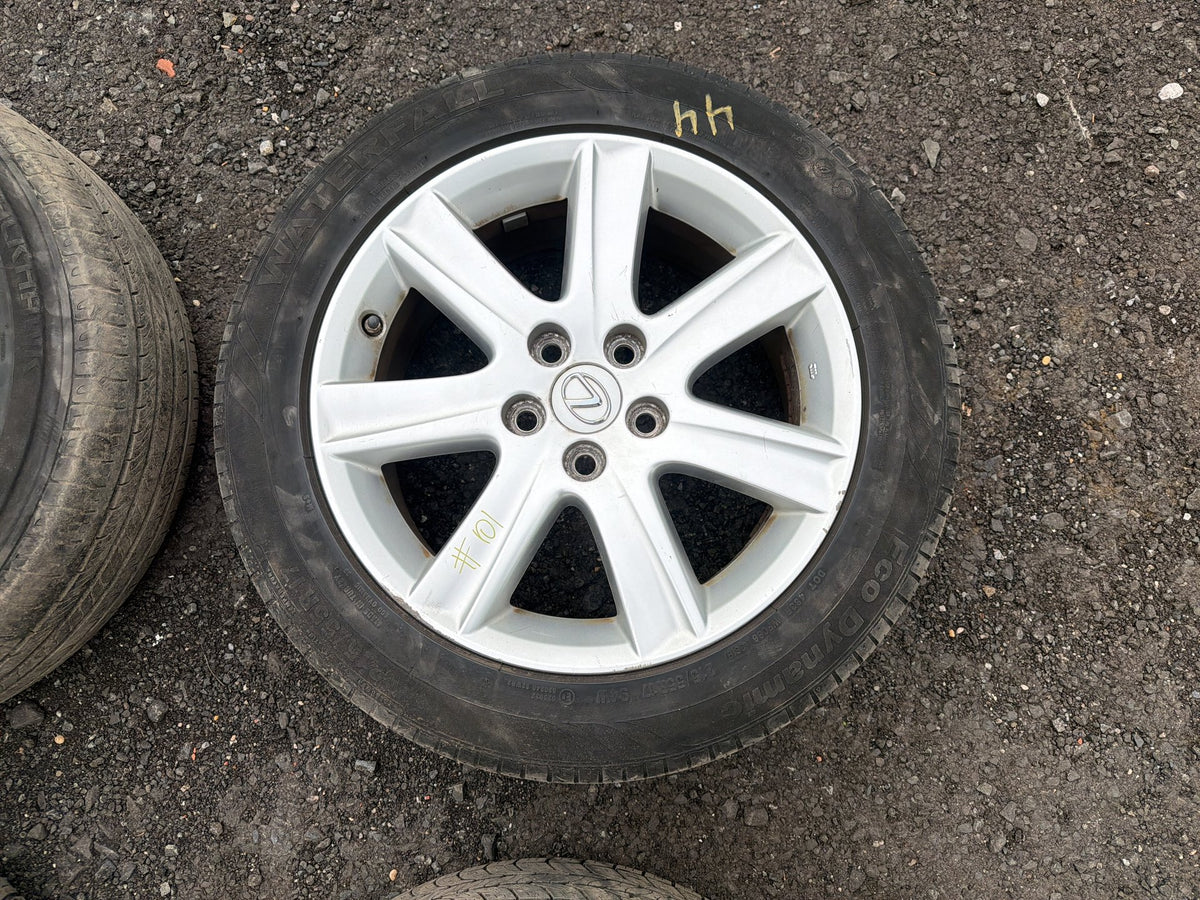 2007-2011 Lexus ES350 Silver Alloy Tire Wheel Rim Set of 4 215/55R17 94V OEM