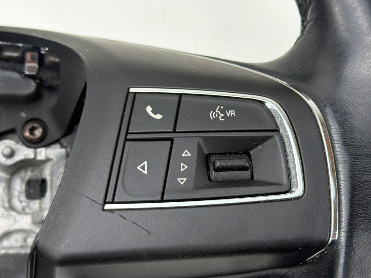 2014-2021 Maserati Quattroporte Black Leather Steering Wheel Controls Switch OEM