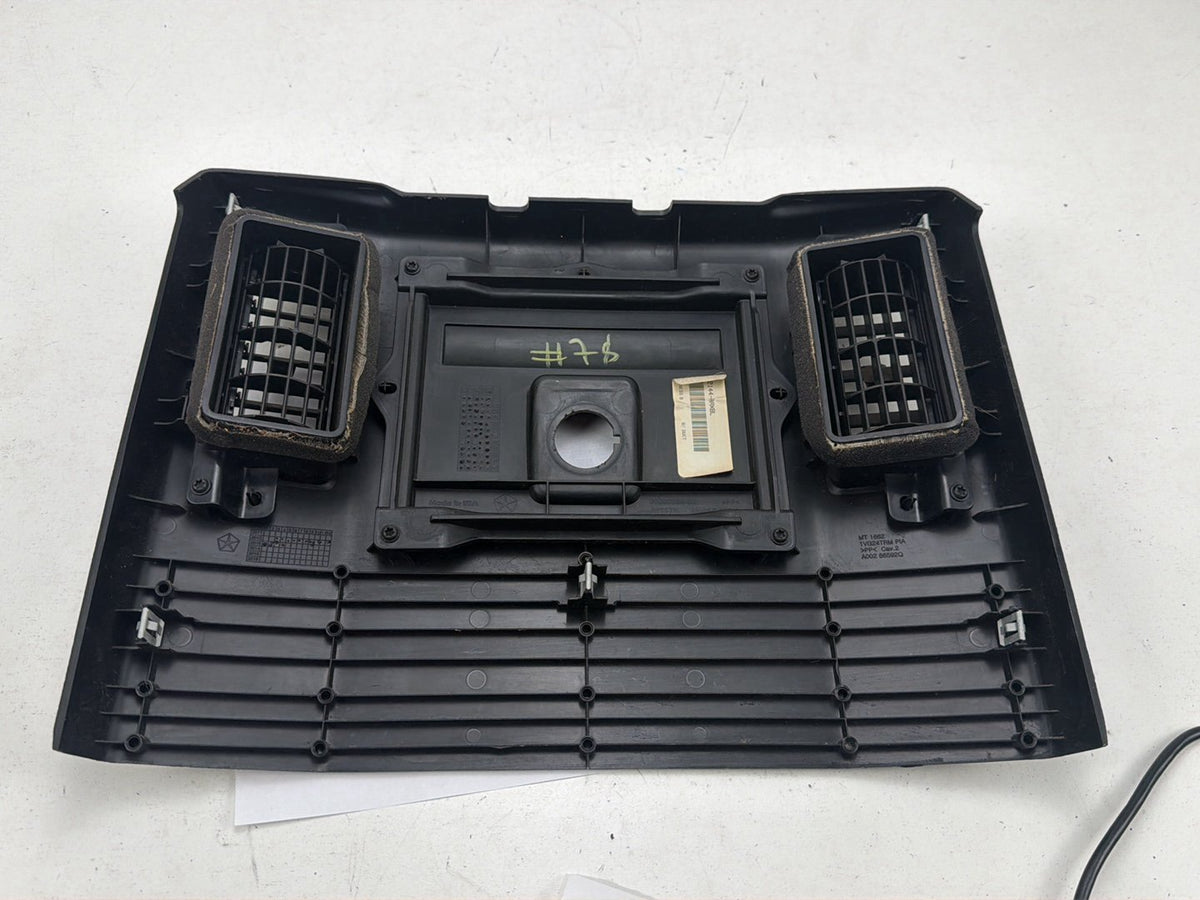 2013-2018 Ram 1500 Full Centre Console Rear AC Heat Air Vent Trim Bezel OEM