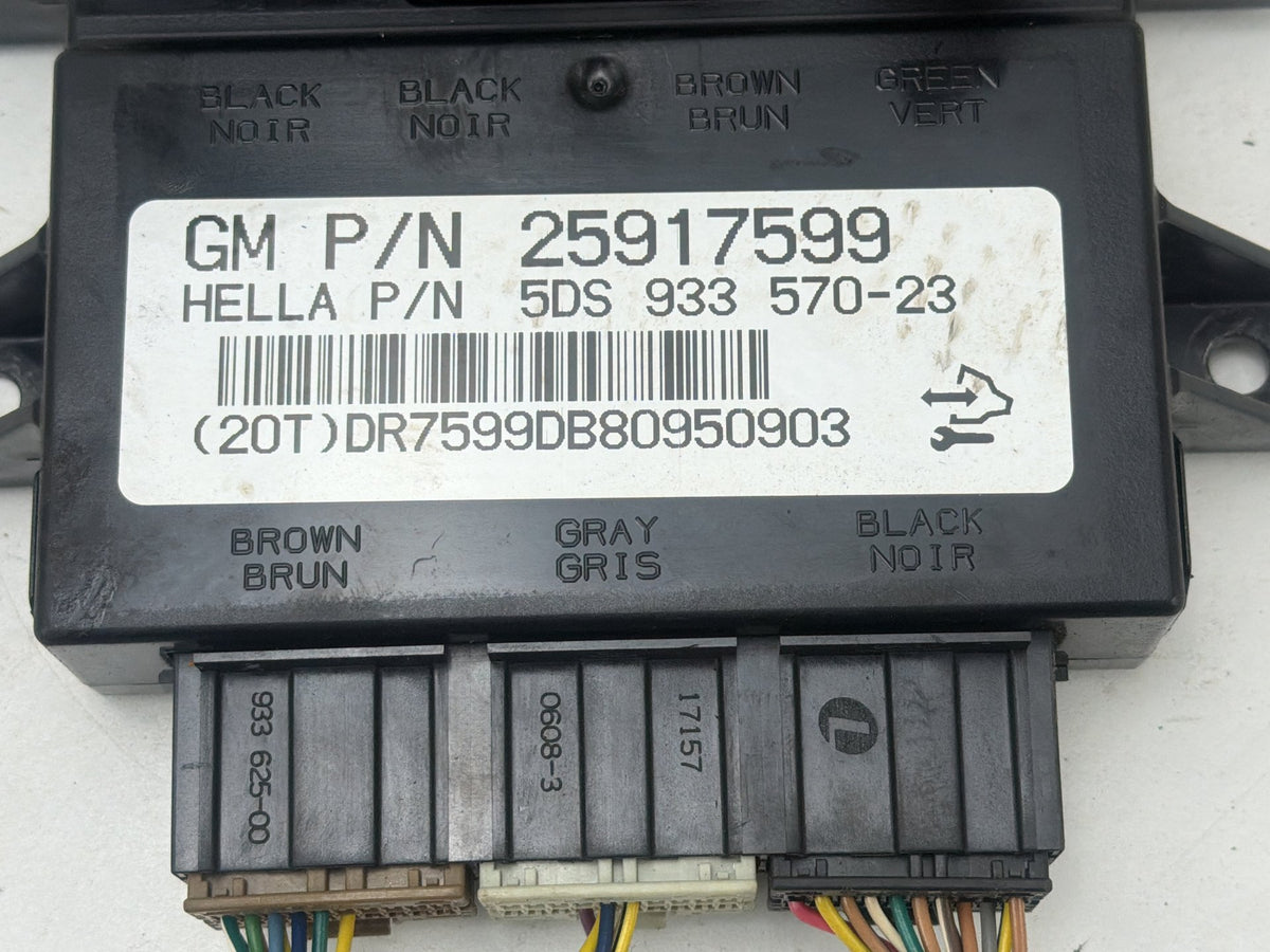 2007-2014 GMC Yukon Denali Memory Seat Control Module 25917599 OEM