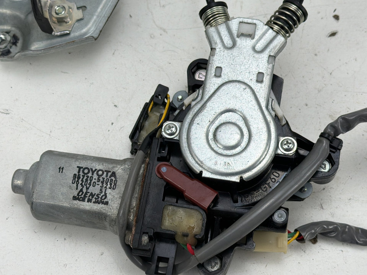 2010-2015 Lexus IS250 Rear Left Side Quarter Glass Window Regulator w/Motor OEM