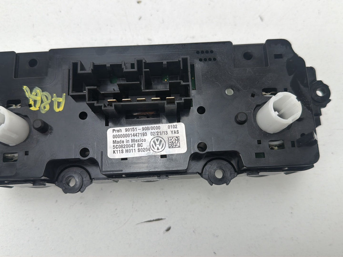 2012-2016 Volkswagen Beetle AC Heater Temperature Climate Control 5C0820047 OEM