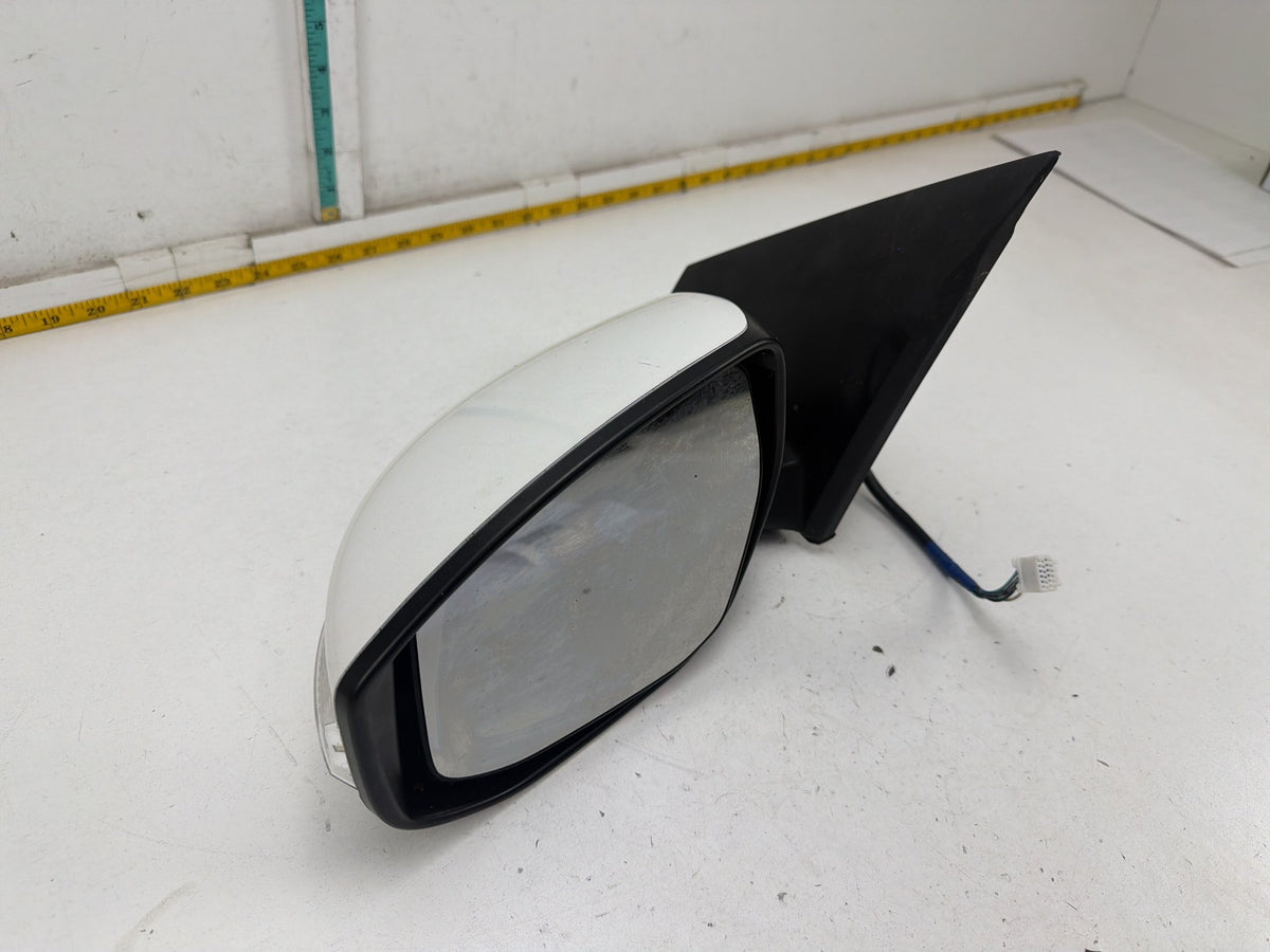 2013-2019 Nissan Sentra Left Driver Side View Mirror White 963023SG0D OEM
