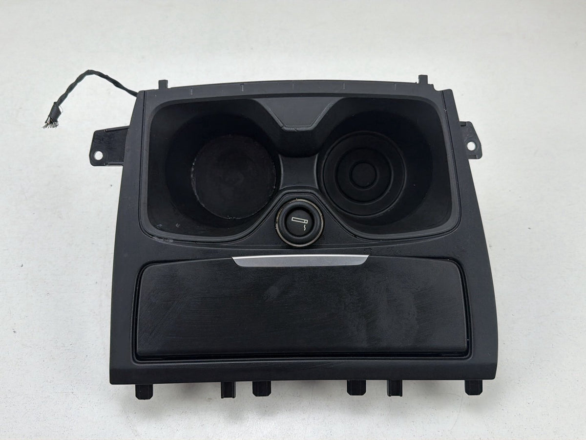 2014-2016 BMW 228i F22 Center Console Cup Holder w/ Keyless Entry Antenna OEM