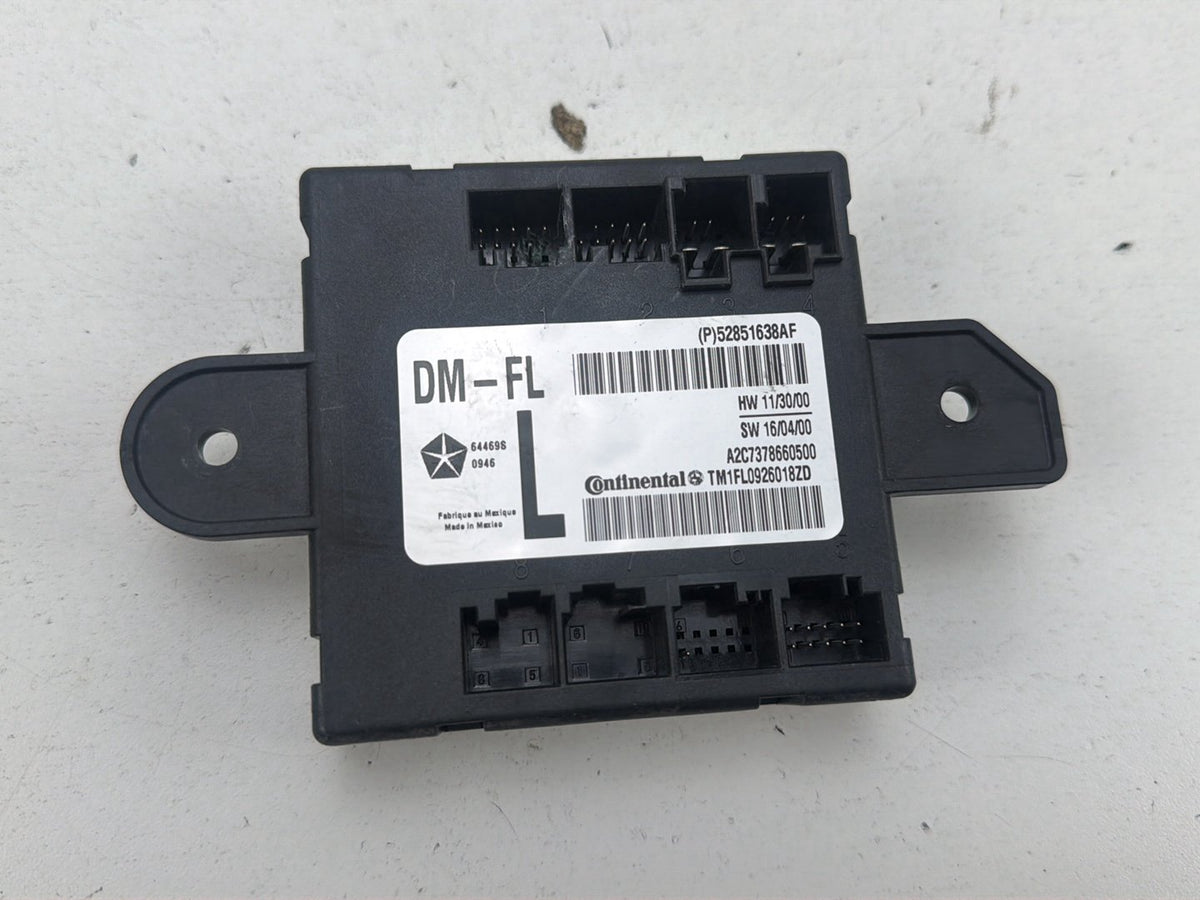 2014-2017 Maserati Ghibli Front Left Side Door Control Module Brain Unit OEM
