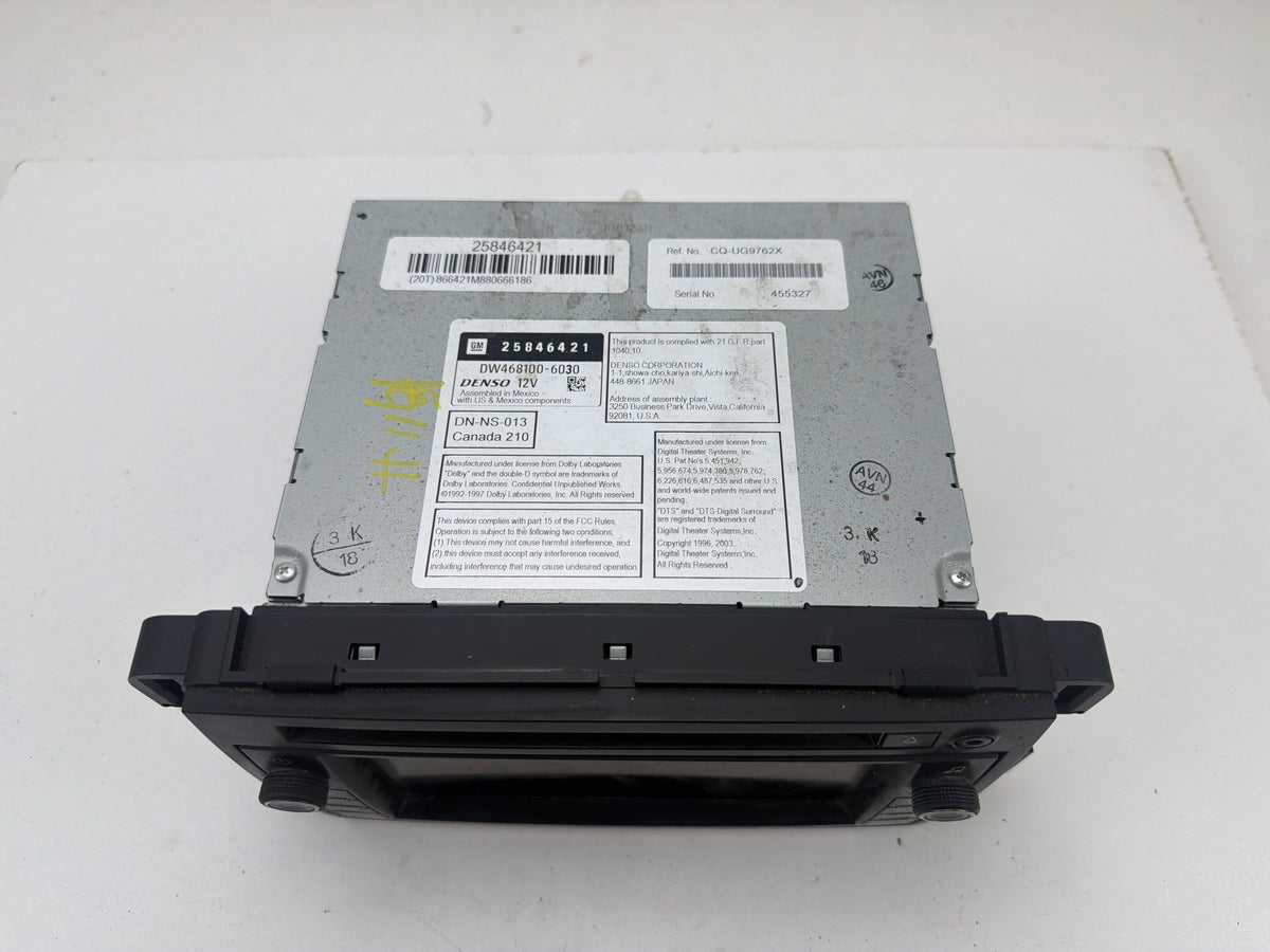 2007-2008 GMC Tahoe - Navigation Radio CD Player 25846421 OEM