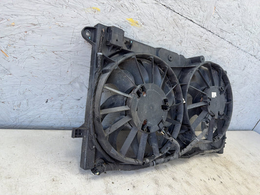2010-2016 Buick LaCrosse Dual Radiator Cooling Fan Shroud Motor 13321420 OEM