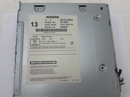 2014-2015 Infiniti Q50 Audio Visual AV Radio CD Receiver Unit OEM