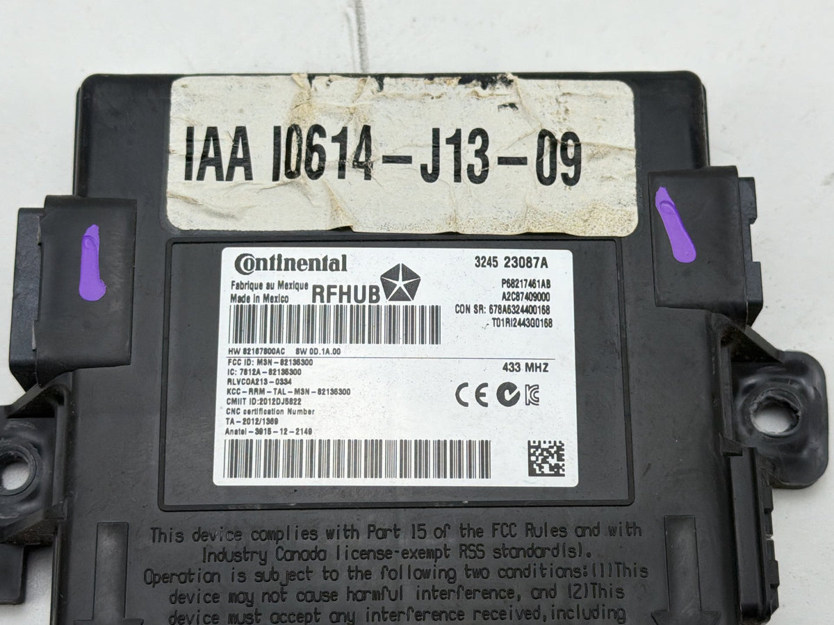 2014-2019 Jeep Grand Cherokee Hub Receiver Control Module 68217461AB OEM