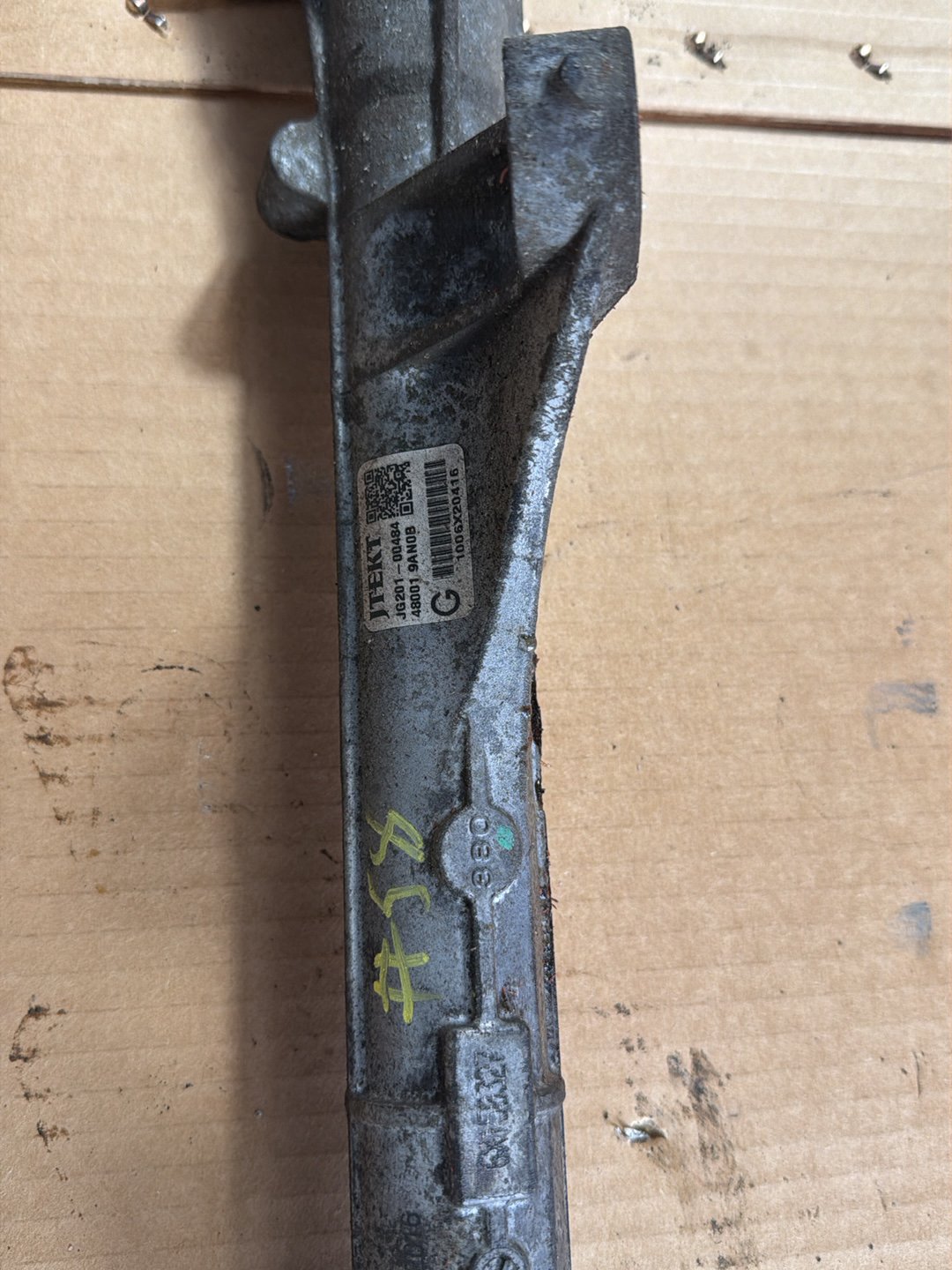 2013-2018 Nissan Sentra B17-Power Steering Gear Rack & Pinion JG201-00484 OEM