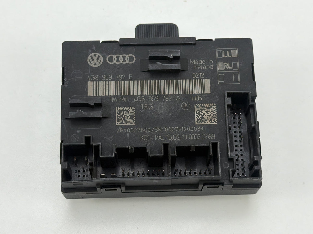 2012-2018 Audi A7 Quattro Front Right Passenger Side Door Control Module OEM
