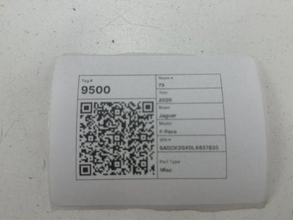 2017-2020 Jaguar F-Pace - Parking Assist Control Module HK83-15C859-AH OEM