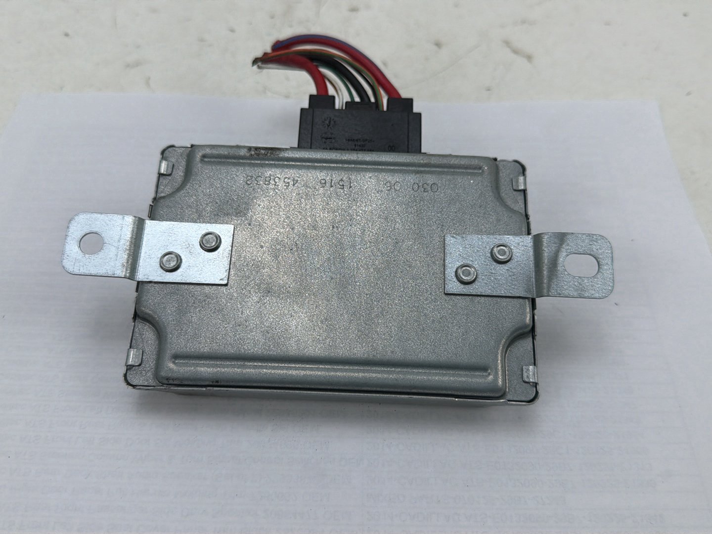 2014-2017 Maserati Ghibli Voltage Stabiliser Control Module 56029583AB OEM