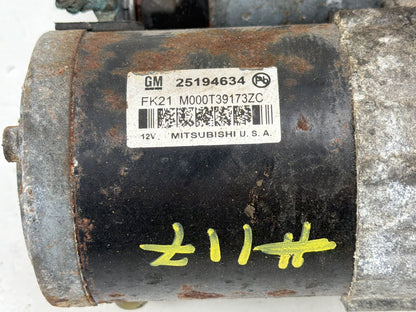 2011-2016 Chevrolet Cruze Starter Motor 25194634 OEM