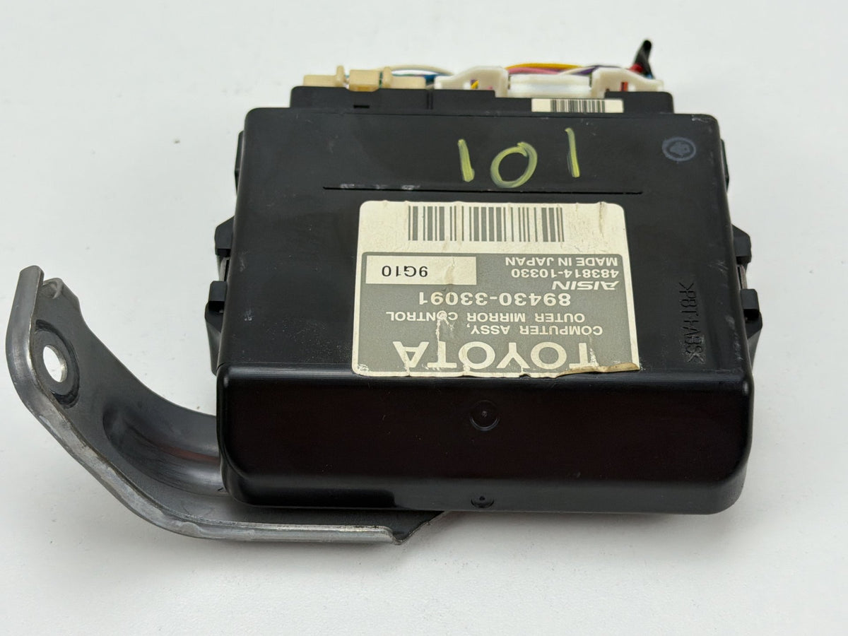 2007-2012 Lexus ES350 Outer Mirror Control Computer Module ECU 89430-33091 OEM