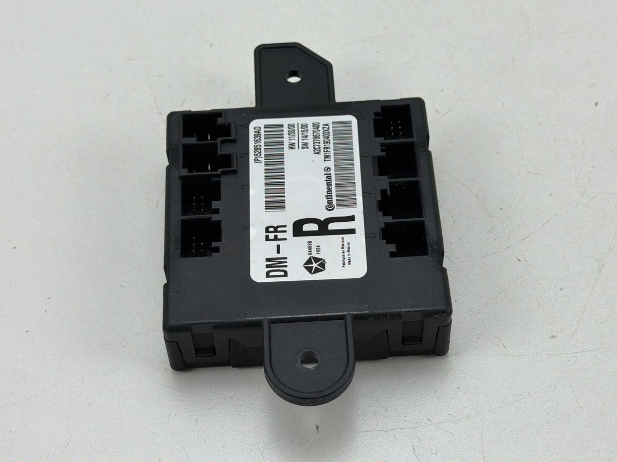 2014-2017 Maserati Ghibli Front Right Passenger Side Door Control Module OEM