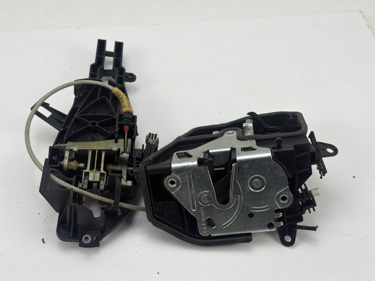 2009-2013 BMW 335i xDrive Rear Left Door Lock Latch Actuator Handle Bracket OEM