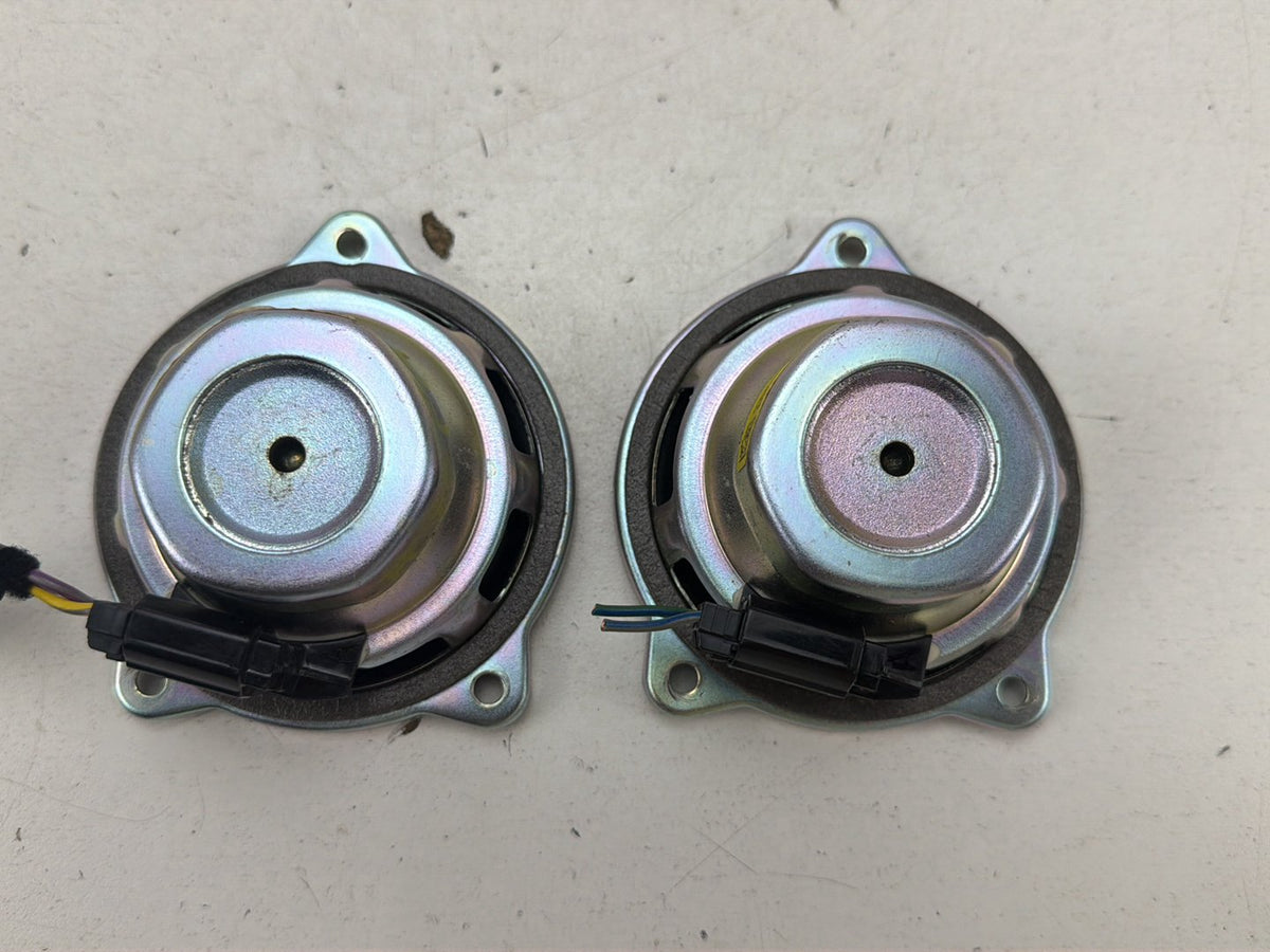 2017-2020 Jaguar F-Pace Left Right Door Midrange Audio Speakers Pair OEM