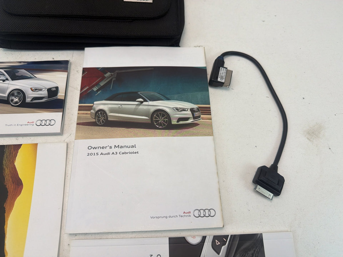 2015-2019 Audi A3 Owners Manual Guide Book OEM