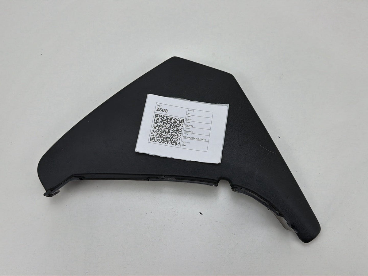 2003-2006 Porsche Cayenne Right Dashboard Trim Cover Black 7L5858111 OEM