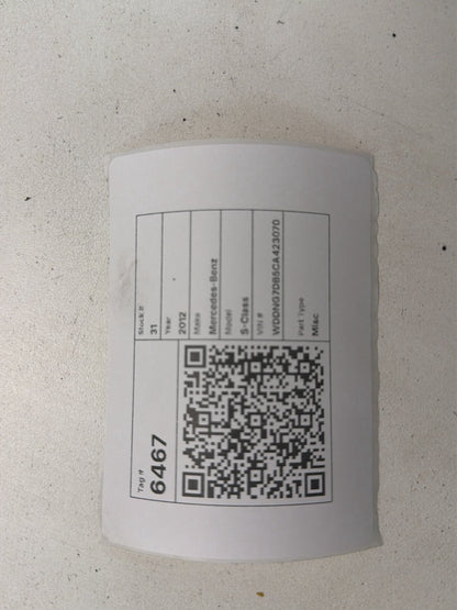 2011-2013 Mercedes-Benz S-Class W221 Pressure Transducer Vacuum Valve A0081535428 OEM