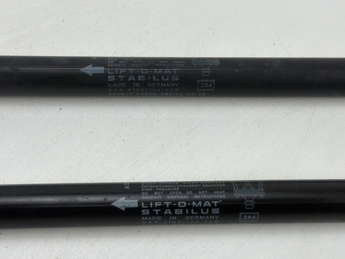 2014-2021 Maserati Quattroporte Rear Trunk Tailgate Gas Lift Struts Pair OEM
