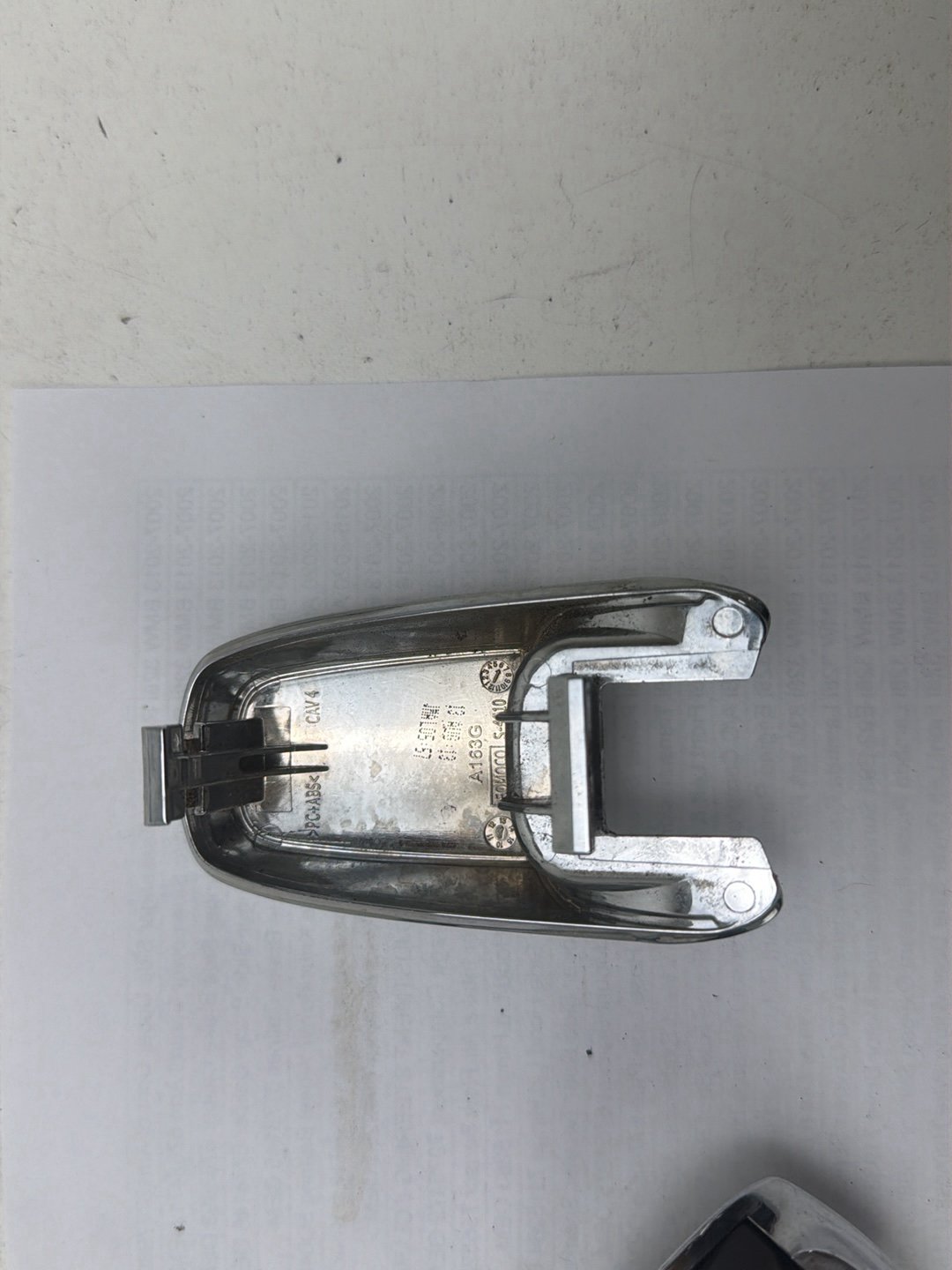 2011-2015 Ford Explorer Right Rear Exterior Door Handle Chrome OEM