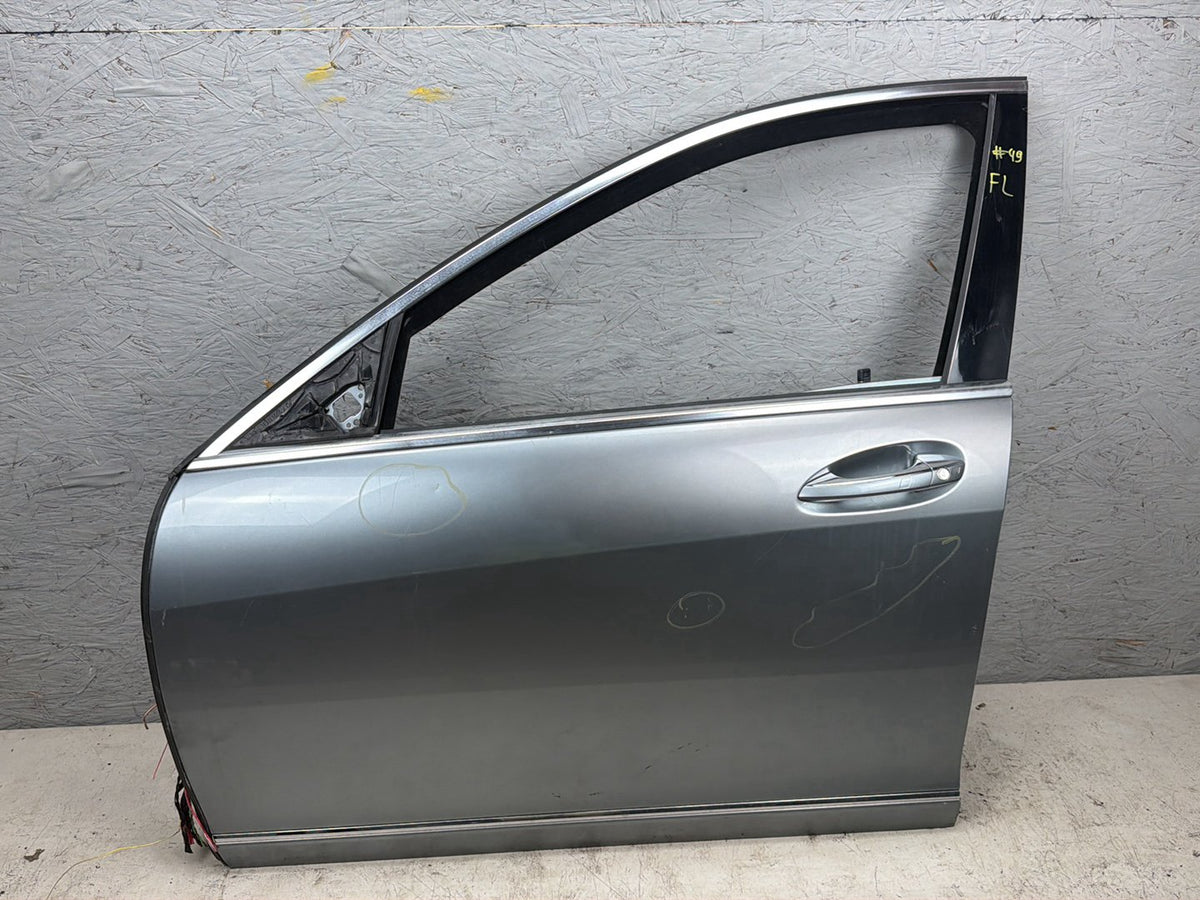2007-2013 Mercedes-Benz S500 S-Class W221 Front Left Exterior Door Shell OEM