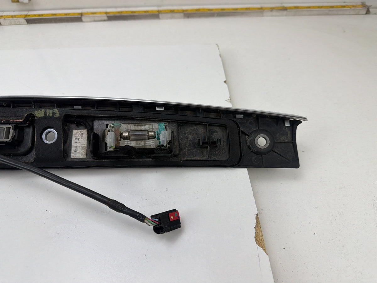2014-2021 Maserati Quattroporte Rear Trunk Trim Panel Reverse Camera Light OEM