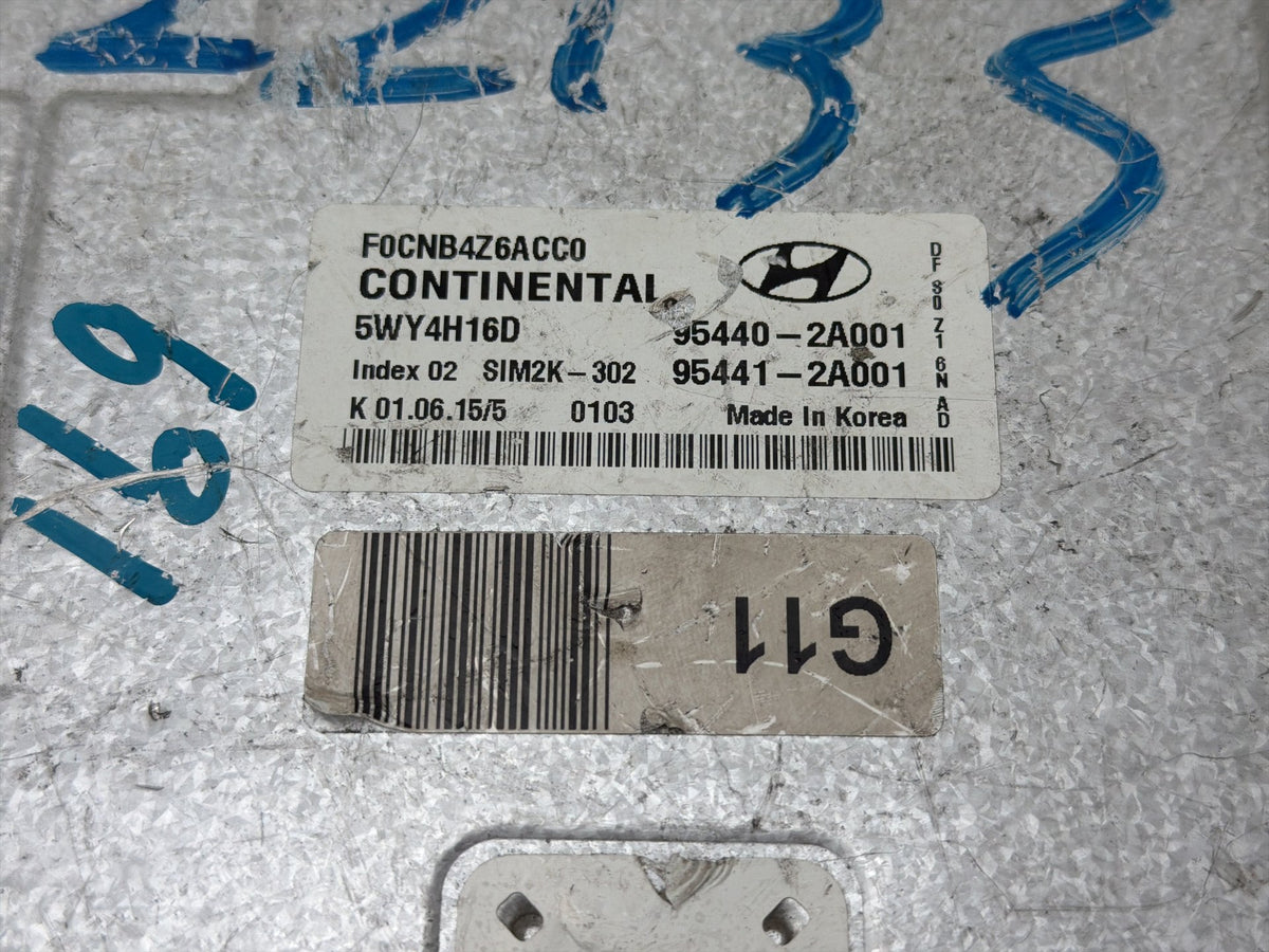 2012-2017 Hyundai Veloster - Transmission Control Module 95440-2A001 OEM