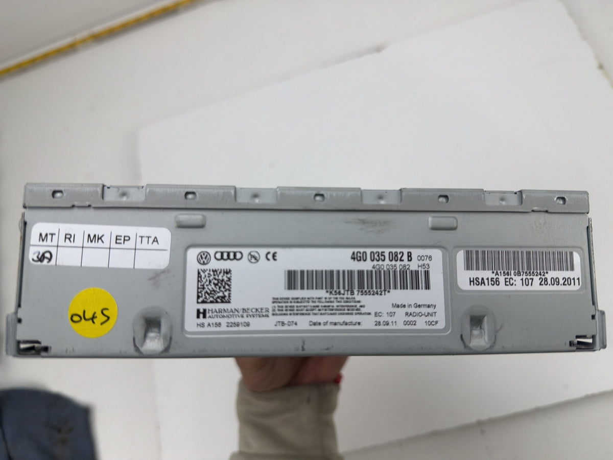 2012-2018 Audi A7 4G MMI XM AM FM Radio Audio Stereo Tuner Receiver Module OEM