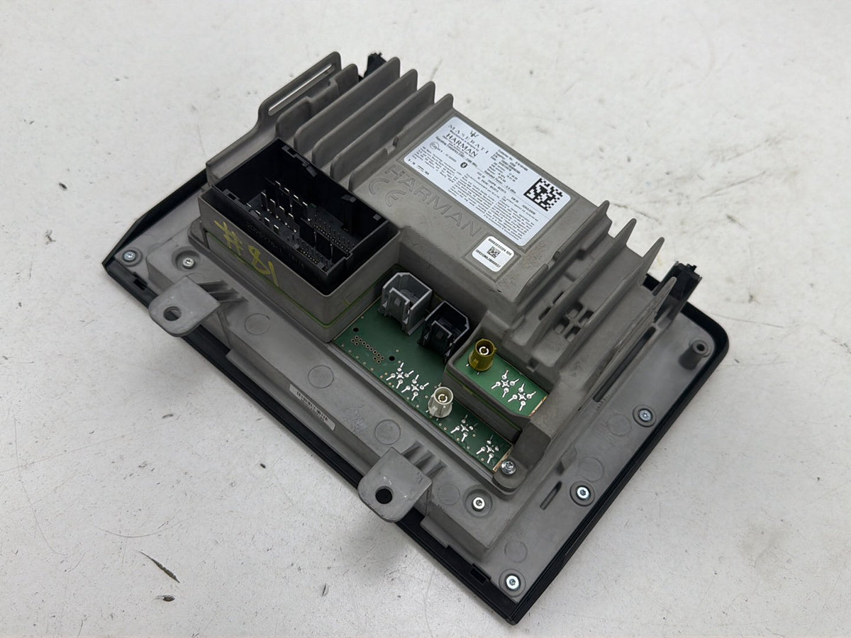 2014-2017 Maserati Ghibli Dash Navigation Info Display Screen 670104486 OEM