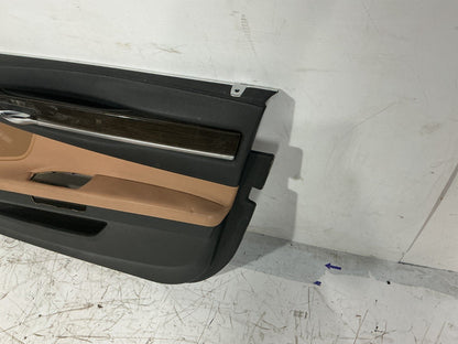 2009-2015 BMW 740i Front Rear Complete Seat Assembly & Door Panel Set OEM.