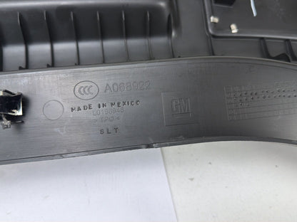 2010-2016 Cadillac SRX Rear Trunk Lock Latch Sill Scuff Plate Trim Panel OEM