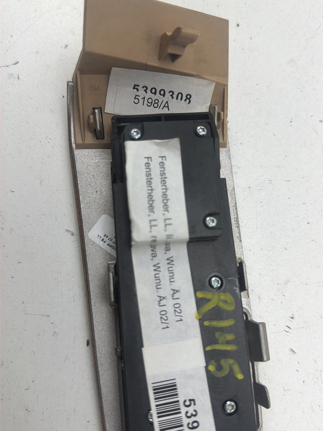 2003-2006 Mercedes-Benz S500 Front Left Driver Side Master Window Switch OEM