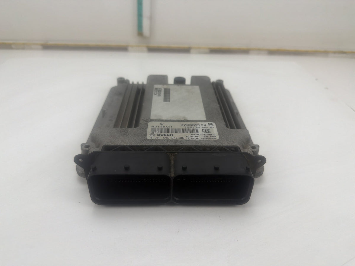 2014-2017 Maserati Quattroporte 3.0L V6 Engine Control Module ECU 670031516 OEM
