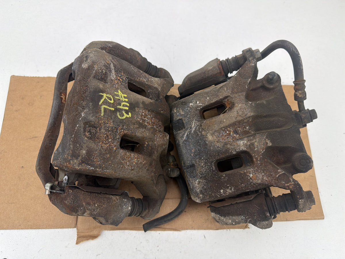 2009-2013 Infiniti G37 Rear Left & Right Side Brake Caliper Pair OEM