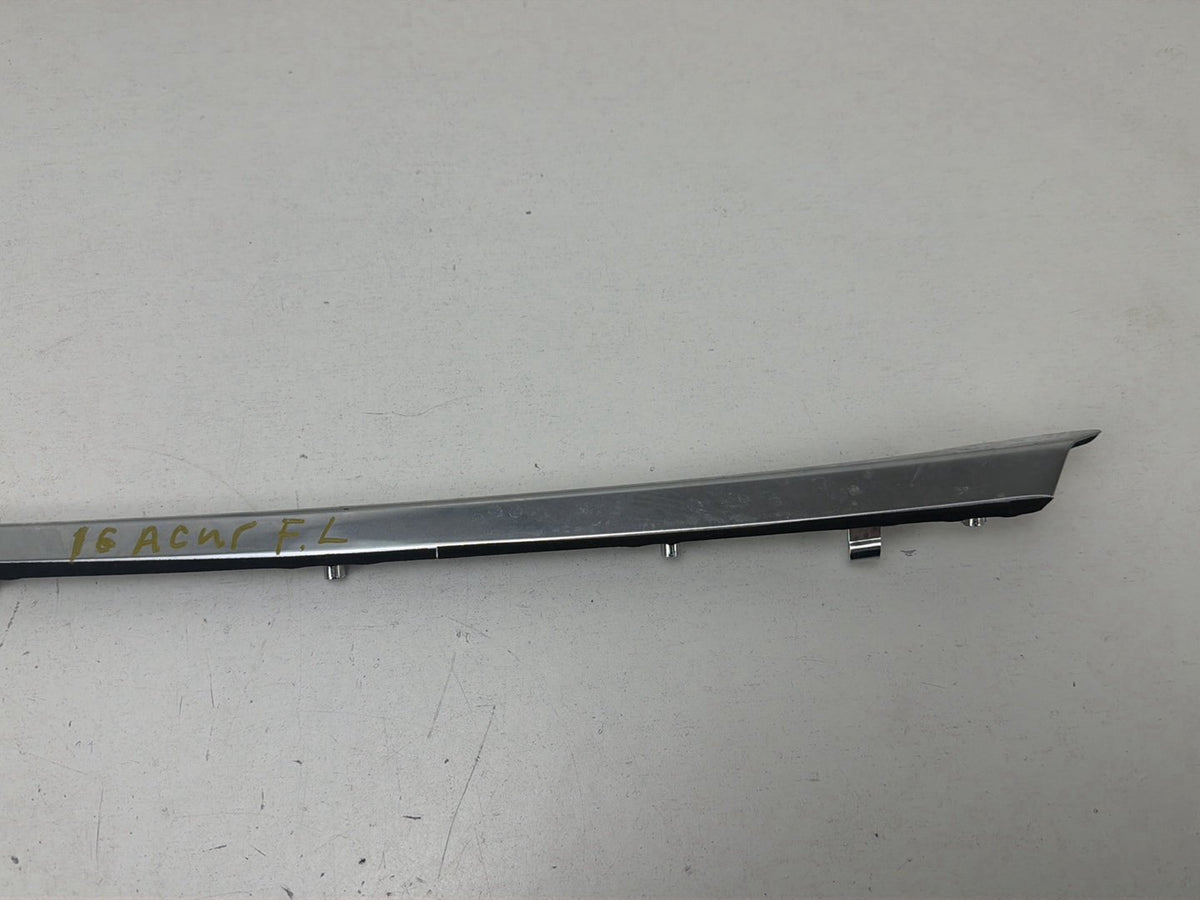 2014-2020 Acura MDX Left Front Door Panel Upper Lining Strip Molding OEM