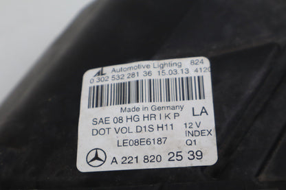 2010-2013 Mercedes-Benz Front Left Driver Side Headlight S500 A2218202539 OEM